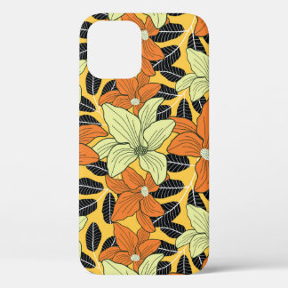 Dekorative schöne abstrakte moderne Stil floral  Case-Mate iPhone Hülle