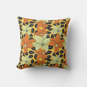 Dekorative schöne abstrakte moderne Stil floral Kissen