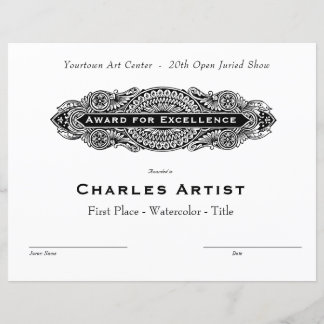 DEKORATIVE SCROLL - AUSGEZEICHNETE KUNST