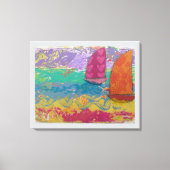 Dekorative Segel Leinwanddruck (Vorderseite)