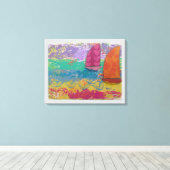 Dekorative Segel Leinwanddruck (Insitu (Holzboden))