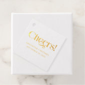 Dekorative Serif-Hochzeits-Cheers Geschenkanhänger (Mit Box)