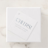 Dekorative Serif-Hochzeits-Cheers Geschenkanhänger (Mit Box)