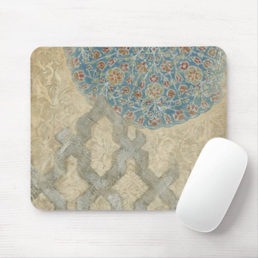 Dekorative Silber Tapestyle-Blumenarrangements Mousepad (Mit Mouse)