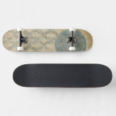 Dekorative Silber Tapestyle-Blumenarrangements Skateboard (Horizontal)