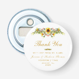 Dekorative Sommerhochzeit-Blume Flaschenöffner