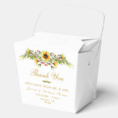 Dekorative Sommerhochzeit-Blume Geschenkschachtel (Vorderseite)