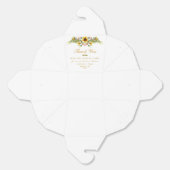 Dekorative Sommerhochzeit-Blume Geschenkschachtel (Ungeklappt)