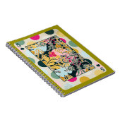 DEKORATIVE SPIELKARTEN RUNDPATTER FÜNF RÜCKEN NOTIZBLOCK (Rechte Seite)