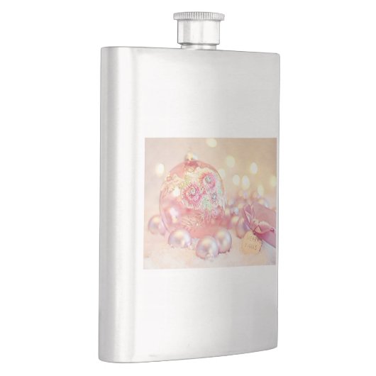 Dekorative Stickerei Flachmann (Rechts)