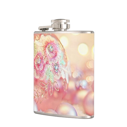 Dekorative Stickerei Flachmann (Links)