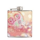 Dekorative Stickerei Flachmann (Vorderseite)