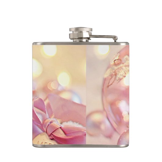 Dekorative Stickerei Flachmann (Rückseite)