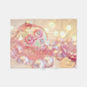 Dekorative Stickerei Fleecedecke (Vorderseite (Horizontal))