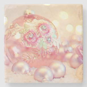 Dekorative Stickerei Steinuntersetzer