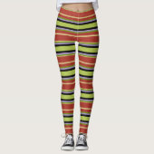 Dekorative Streifen Leggings (Vorderseite)