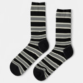 Dekorative Streifen Socken (Linkes Detail)