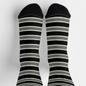 Dekorative Streifen Socken (Oben)