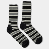 Dekorative Streifen Socken (Rechts)