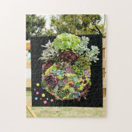 Dekorative Sukkuline Puzzle
