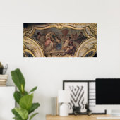 Dekorative Tafel aus dem Ovalsalon Poster (Heimbüro)