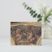 Dekorative Tafel aus dem Ovalsalon Postkarte (Stehend Vorderseite)