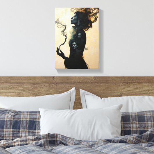 Dekorative Tafel Leinwanddruck (Insitu (Schlafzimmer))