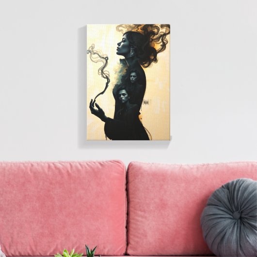 Dekorative Tafel Leinwanddruck (Insitu (Wohnzimmer))