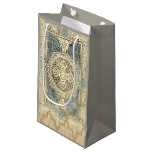 Dekorative Tapisserie mit verziertem geometrischem Kleine Geschenktüte