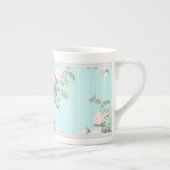 Dekorative Tasse China Shabby Chic Rose (Rechts)