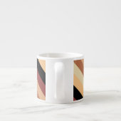Dekorative Tasse der Kaffeespezialitäten (Rückseite)