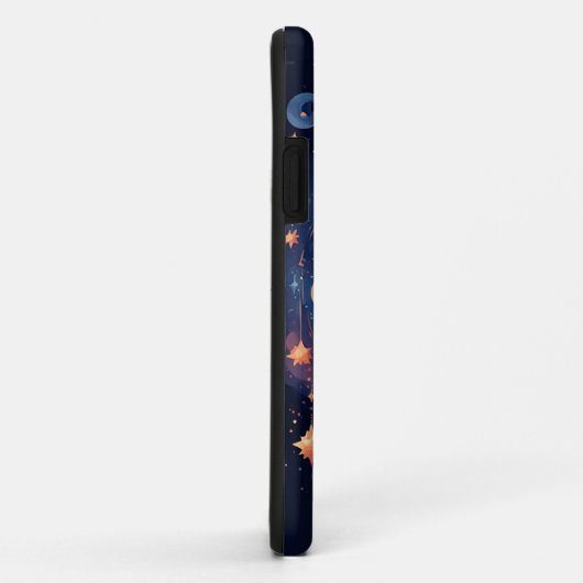 Dekorative Taurus Zodiac Illustration Case-Mate iPhone Hülle (Hinten/Rechts)