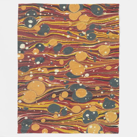 Dekorative Textur von Herrn Alexander Pope Fleecedecke (Vorderseite)