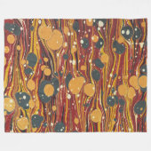 Dekorative Textur von Herrn Alexander Pope Fleecedecke (Vorderseite (Horizontal))