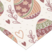 Dekorative Tischdecke des Osterei-Muster-| (Schrägansicht)