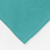 Dekorative Trend-Farbe Elegante blaue Vorlage Fleecedecke (Ecke)