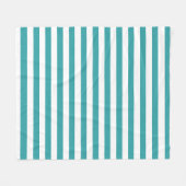 Dekorative Trend-Farben mit grünen Streifen Fleecedecke (Vorderseite (Horizontal))