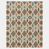 Dekorative Tribal-Blanket-Symbolische Printmedien  Fleecedecke (Vorderseite)