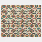 Dekorative Tribal-Blanket-Symbolische Printmedien  Fleecedecke (Vorderseite (Horizontal))