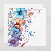 Dekorative tropische Blume (Vorne/Hinten)