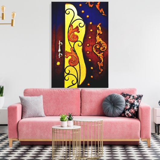 Dekorative Tür Leinwanddruck (Insitu (Wohnzimmer))