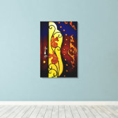 Dekorative Tür Leinwanddruck (Insitu (Holzboden))