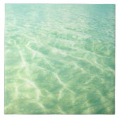 Dekorative Türkis-Ozean-Wasser-Fliese Fliese (Vorderseite)