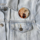 Dekorative Typografie-Foto-Mitgefühl Button (Beispiel)