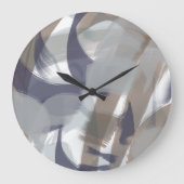 Dekorative Uhrentöne Große Wanduhr (Vorderseite)