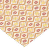 Dekorative ukrainische Kreuzstich Tischdecke (Schrägansicht)