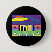 Dekorative und kühne Maximalistisches Design für K Button (Vorderseite)