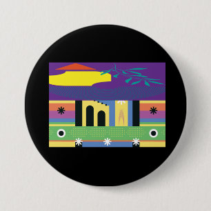 Dekorative und kühne Maximalistisches Design für K Button