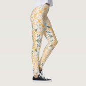 Dekorative Vintage Blumenweine Leggings (Rechts)