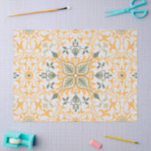 Dekorative Vintage Blumenweine Seidenpapier (Basteln)